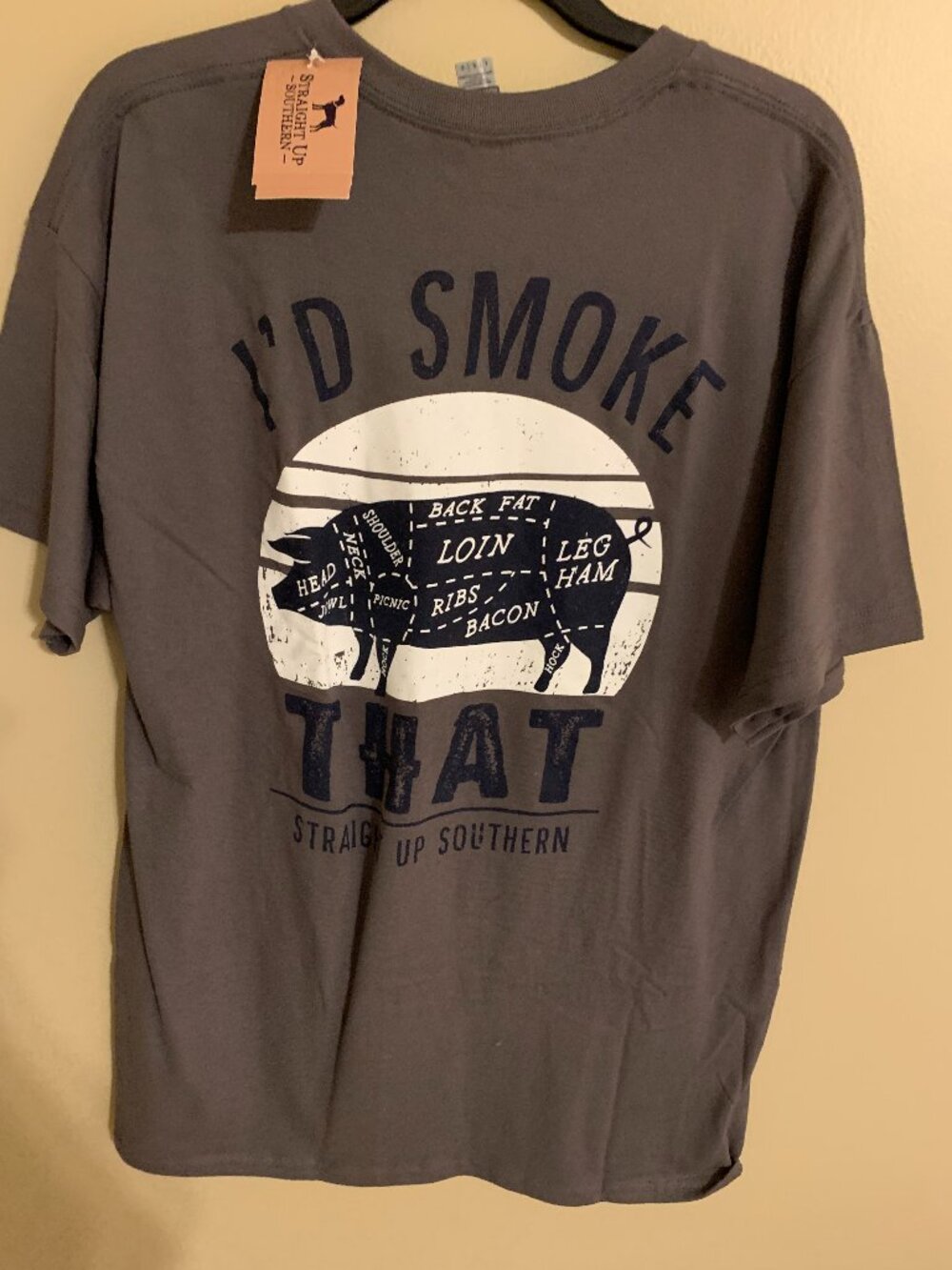 STRAIGHT UP SOUTHERN TEE SHIRT  SIZE LG  NWT